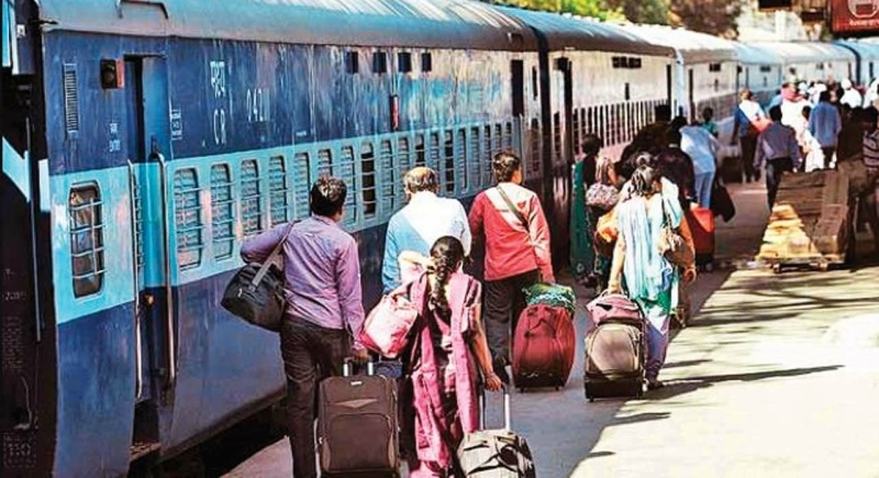 luggage limit in train