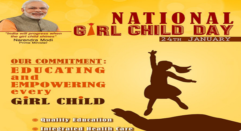 India celebrates National Girl Child Day on 24th January