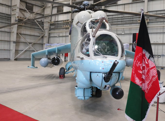 Boosting Afghan defence force, India hands over second pair of Mi-24V ...