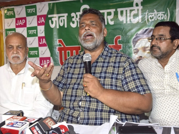 Bihar JAP Leader Pappu Yadav Hits At Govt For His Arrest - NewsBharati