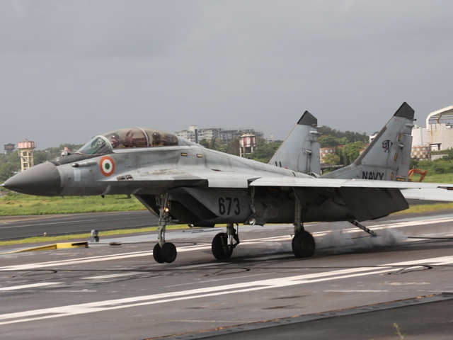 Indian Navy’s MiG 29K crashes during sortie off in Goa, pilot ejects safely