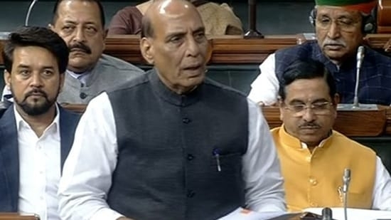 Rajnath Singh in Lok Sabha on India-China face-off