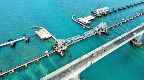 Pamban bridge