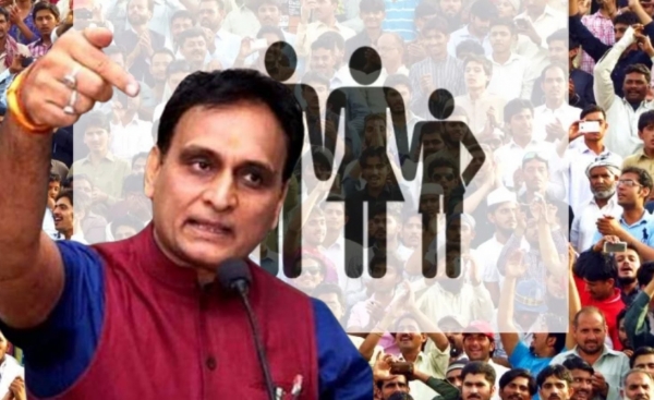 BJP MP Rakesh Sinha introduces the much needed Population Control Bill in Rajya Sabha