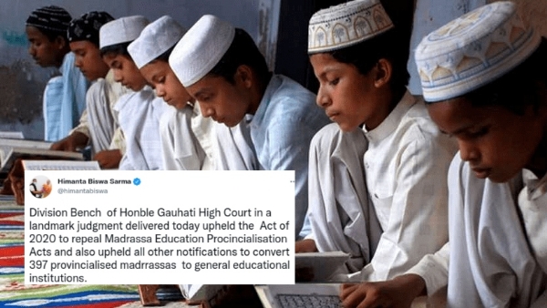 Gauhati High Court upholds Assam govt’s decision to convert state-run madrassas to regular schools