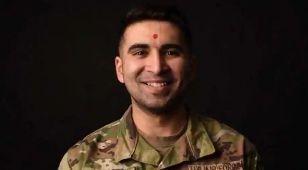 Major decision! US airforce permits Indian origin Hindu airman to wear ...