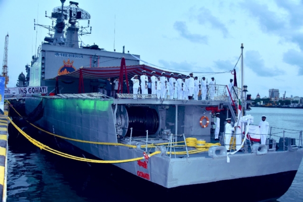 INS Gomati, oldest warrior of Western Fleet, decommissioned after 34 years of service