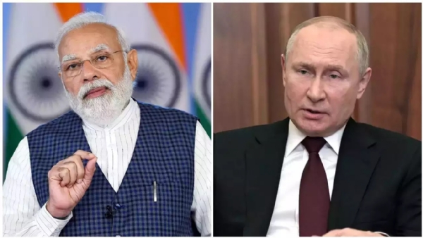 Modi Putin Call