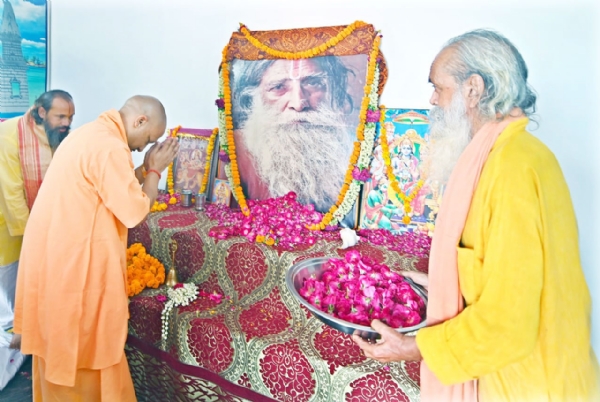 Yogi in Ayodhya