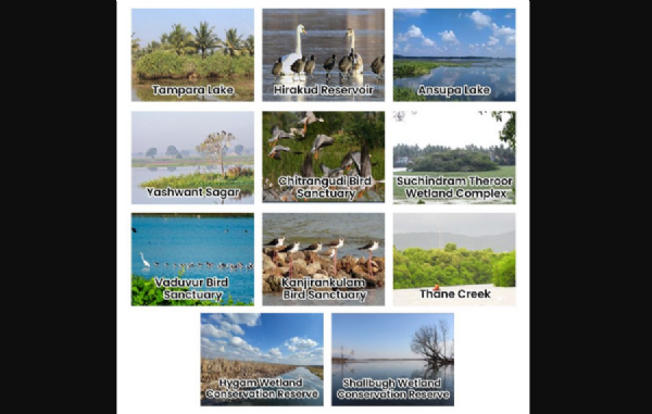 India adds 11 more wetlands to the list of Ramsar Sites 75th Year of Independence 