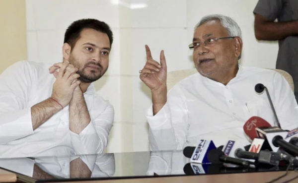 Nitish Resigned