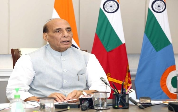 Rajnath Singh in Mongolia