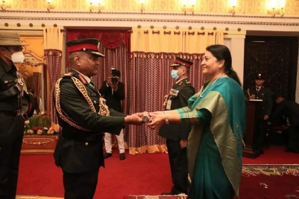 Gen Manoj Pande Honorary General Of Nepali Army NewsBharati   Nepal 202209061042429956 H@@IGHT 0 W@@IDTH 600 