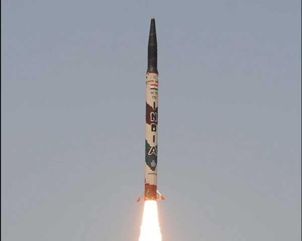 agni 1 training launch successful