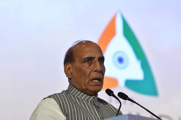 Rajnath Singh at Aero India