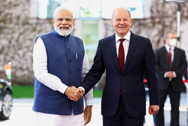 Olaf Scholz India