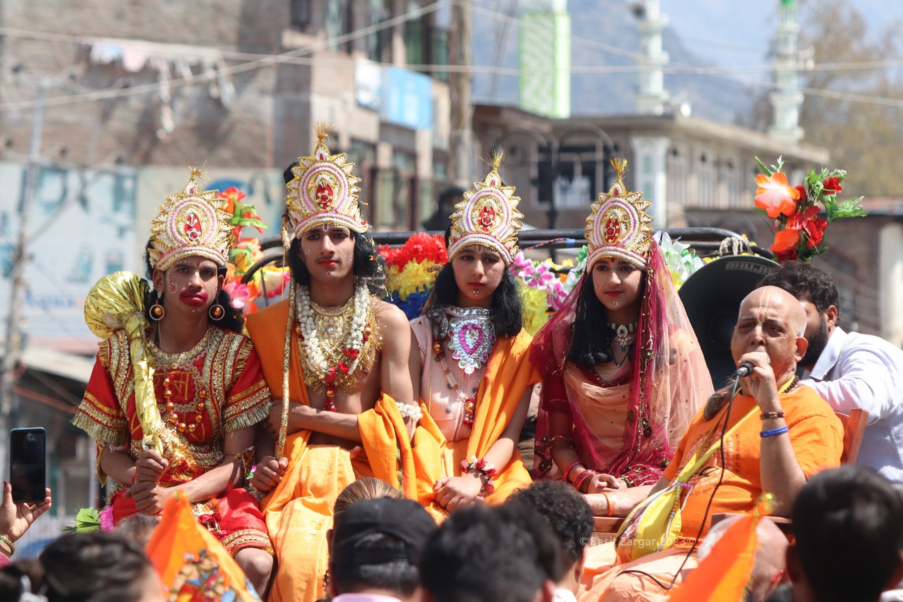 Kashmiri Pandits Shobha Yatra Ram Navami Srinagar