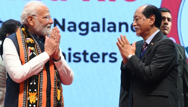 Neiphiu Rio sworn in as Chief Minister of Nagaland