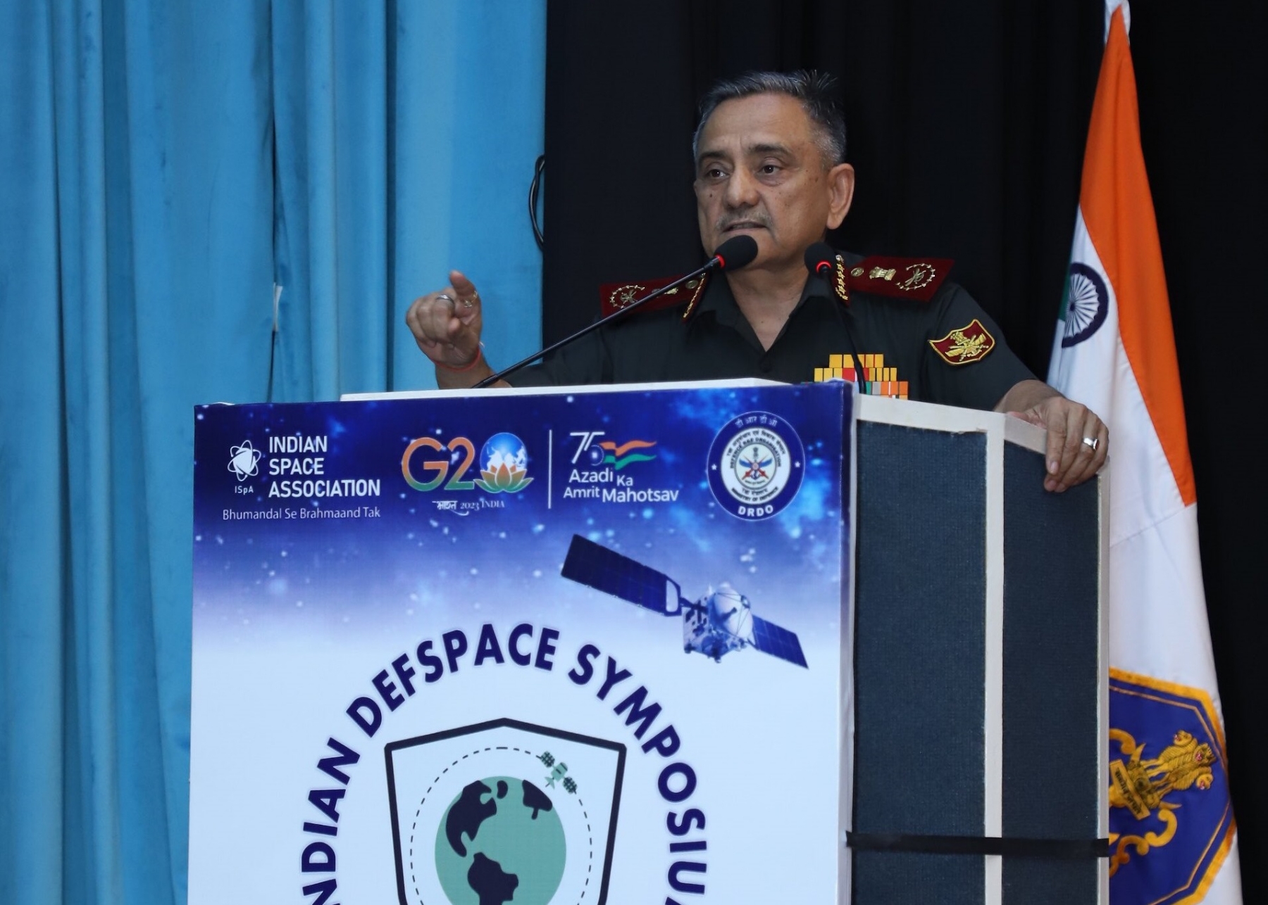 CDS Anil Chauhan on military applications of space