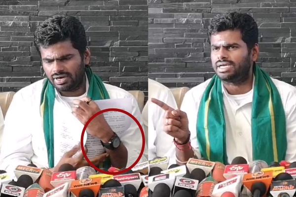 Friends fund my monthly expenses, bought Rafale watch from acquaintance,  says Annamalai : r/TamilNadu