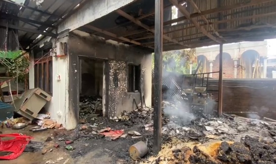 Manipur violence: Residence of Union Minister R K Ranjan torched in Imphal