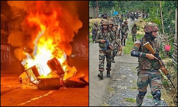 Indian Army retaliates as miscreants open fire in Imphal; soldier injured 