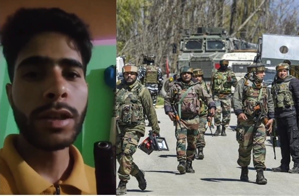 Al-Badr terrorist releases video moments before his encounter in J&K's Kulgam;