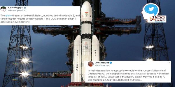 Congress in desperate need of appreciation for Chandrayaan 3, claims it was because Nehru had ‘dreamt’ of ISRO in 1969