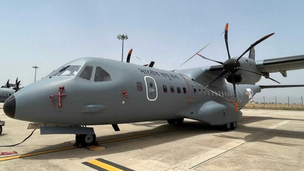 First C-295 transport aircraft in Spain India