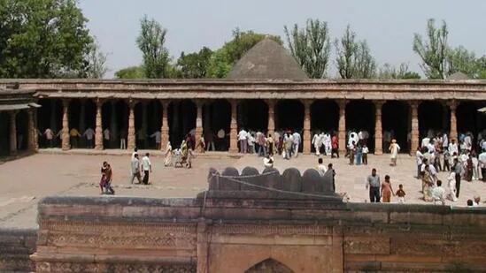 Vagdevi's idol at 11th century-mosque in Dhar Madhya Pradesh