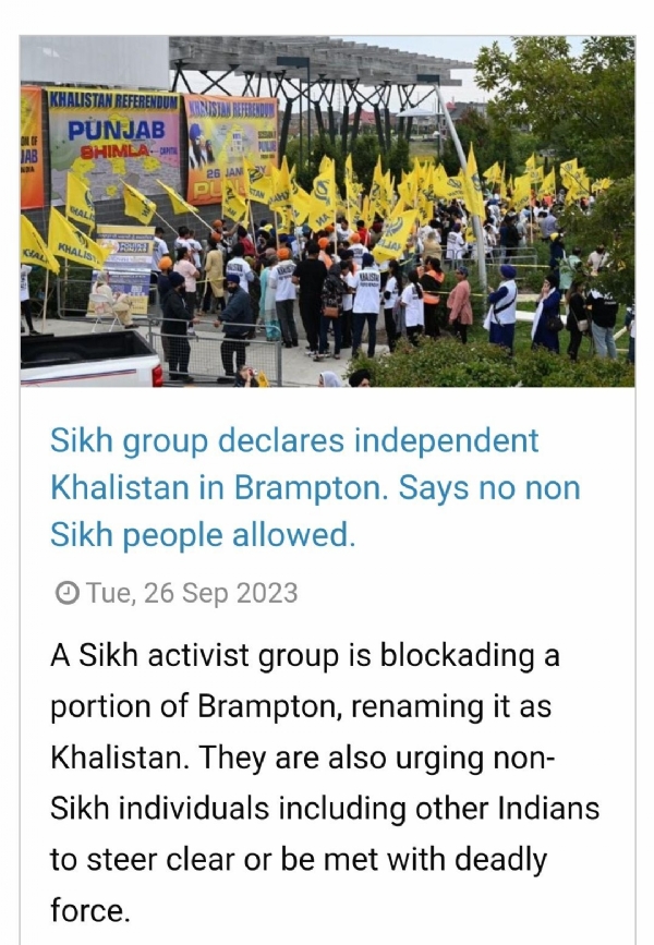 Brampton Khalistan