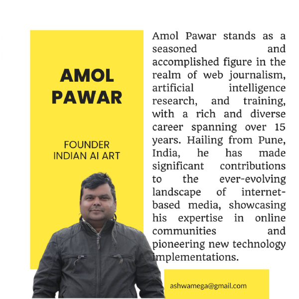 Indian AI Artist Amol Pawar