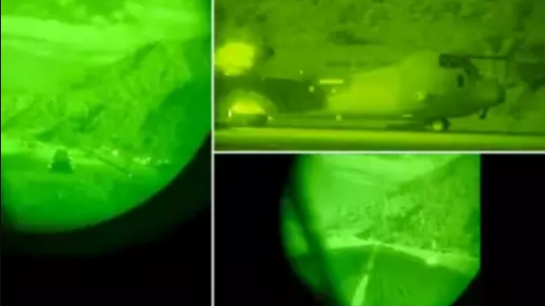 IAF Night Vision Goggles-aided landing of C-130J aircraft 