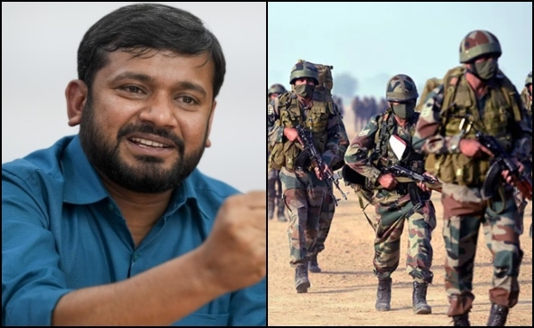 kanhaiya kumar indian army corruption