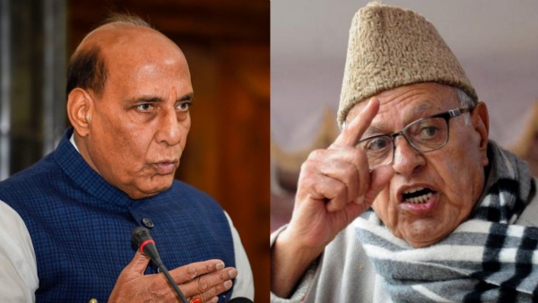 Farooq Abdullah Rajnath Singh POK