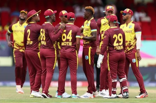  West Indies and New Zealand T20 World Cup game